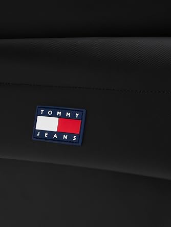 Tommy Jeans TJM ELEVATED PU BACKPACK Erkek Sırt Çantası, Siyah, Tek Beden