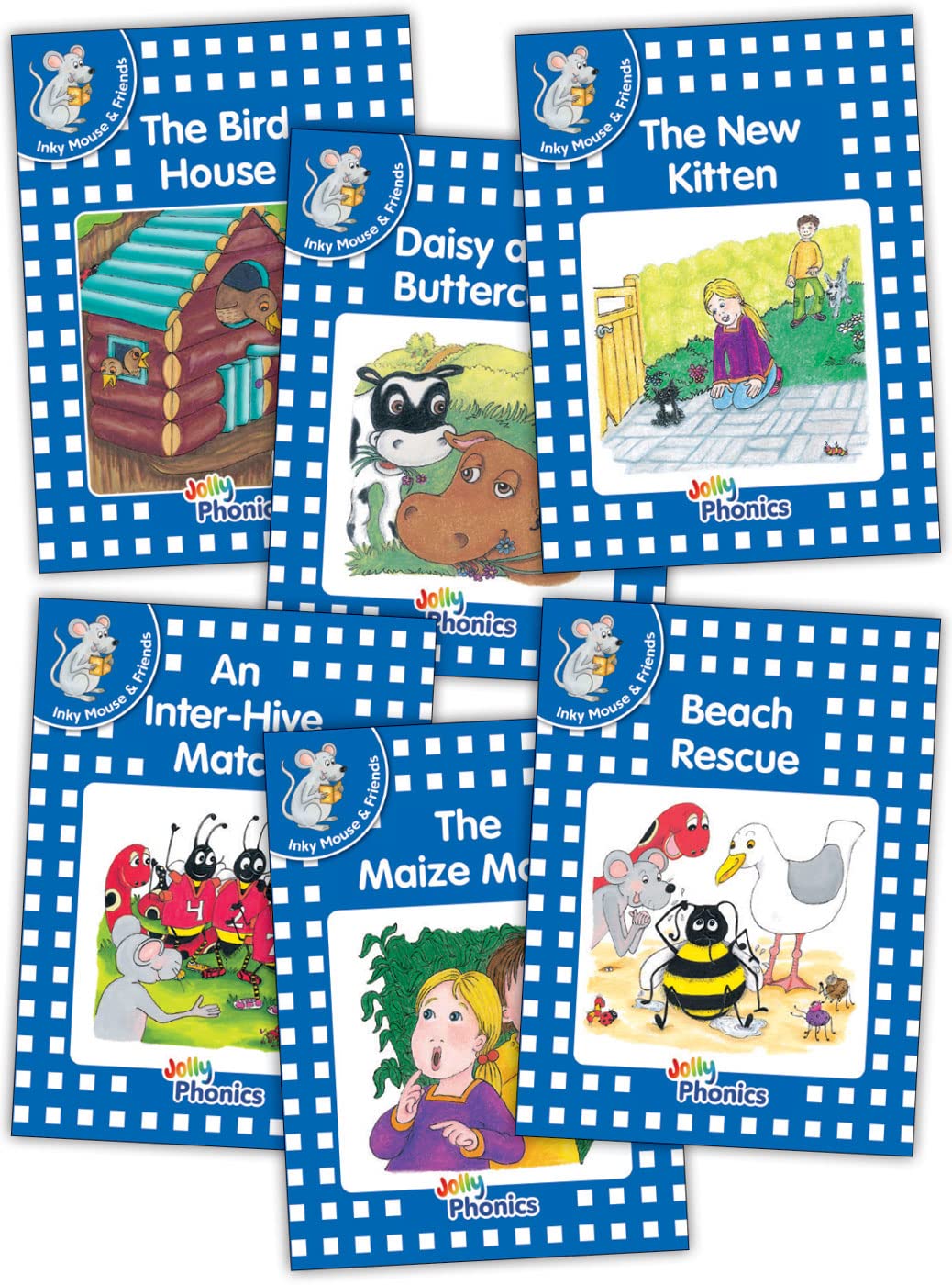 Jolly Phonics Readers, Inky & Friends, Level 4 by Sara Wernham (Paperback Book)