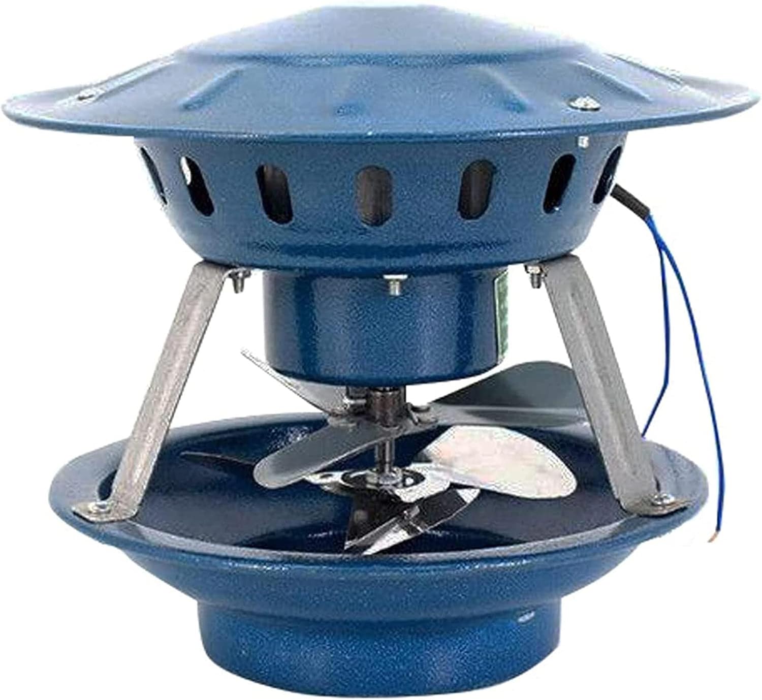 Chimney Smoke Evacuator, 100W/120W Induced Draft Fan, Chimney A Draft Inducer Chimney Exhaust Fan for Barbecue Air Extractor