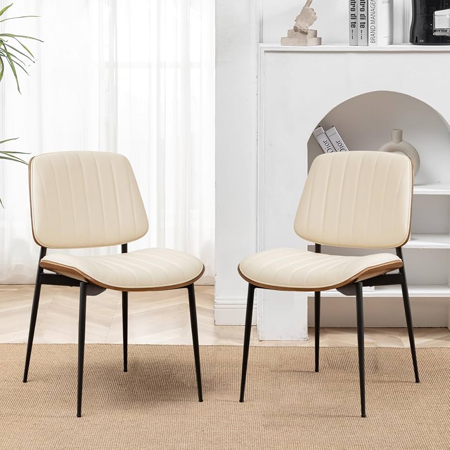 Aazon.co: LUNLING Swivel Dining Chairs Set Of 2, Id Century Odern