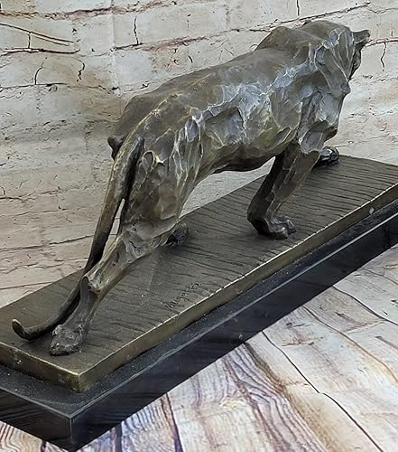 Miniatura 3 de Walking Panther de Rembrandt Bugatti, fabulosa escultura de bronce Art Deco por Think Bronze Handmade Art Deal