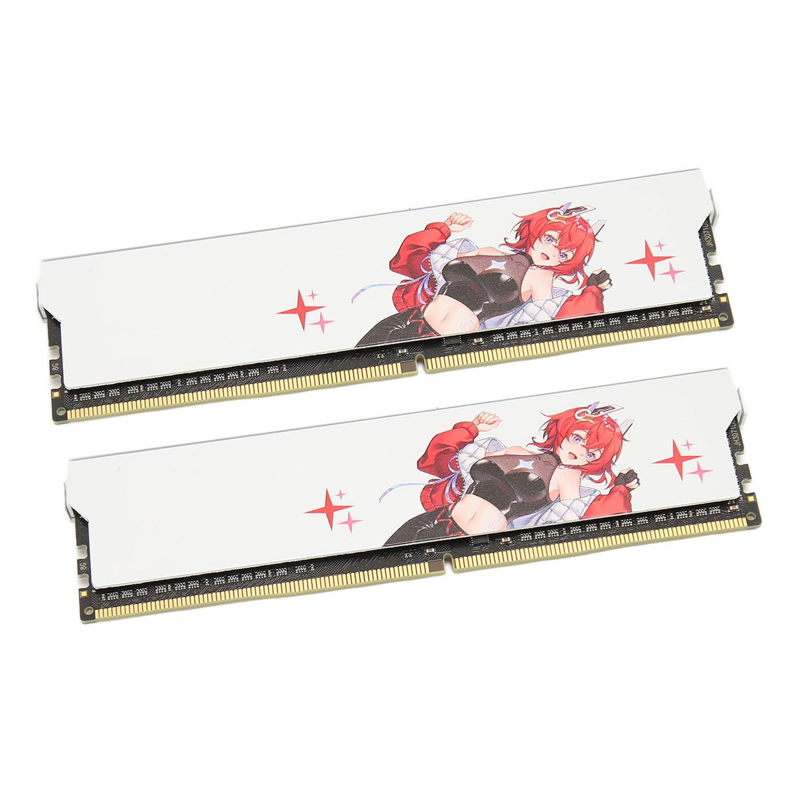 Cuifati Moduł Pamięci Stacjonarnej DDR4 3600 MHz, pamięć RAM do Gier z obsługą XMP2.0, Bardzo Niskie Taktowanie CL16, Aluminiowy Radiator do Komputera Gier (16 GB (2x8 GB))