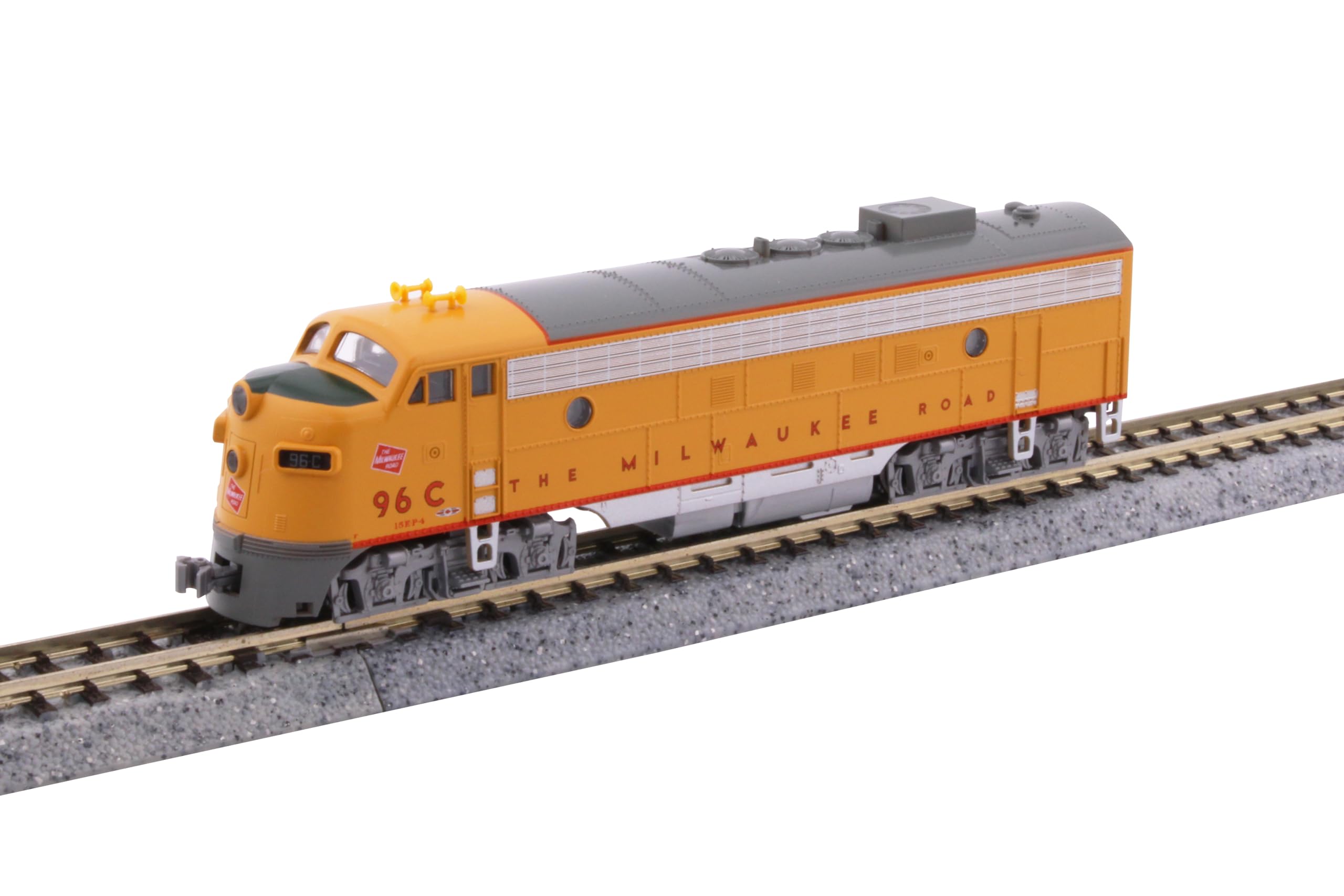 Kato USA, Inc. FP7A Milwaukee Road Post 1955 Scheme #96C model train locomotive
