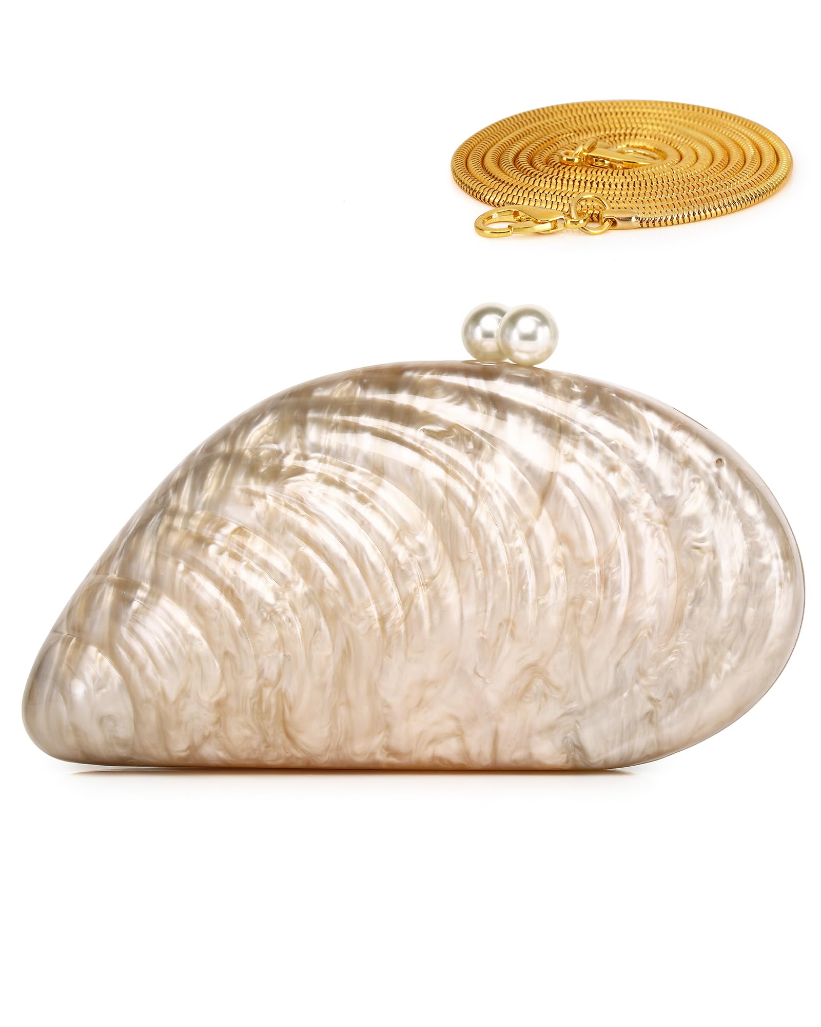 Labair Acrylic Clutch Purse for Wedding Guest Party&Formal Events.