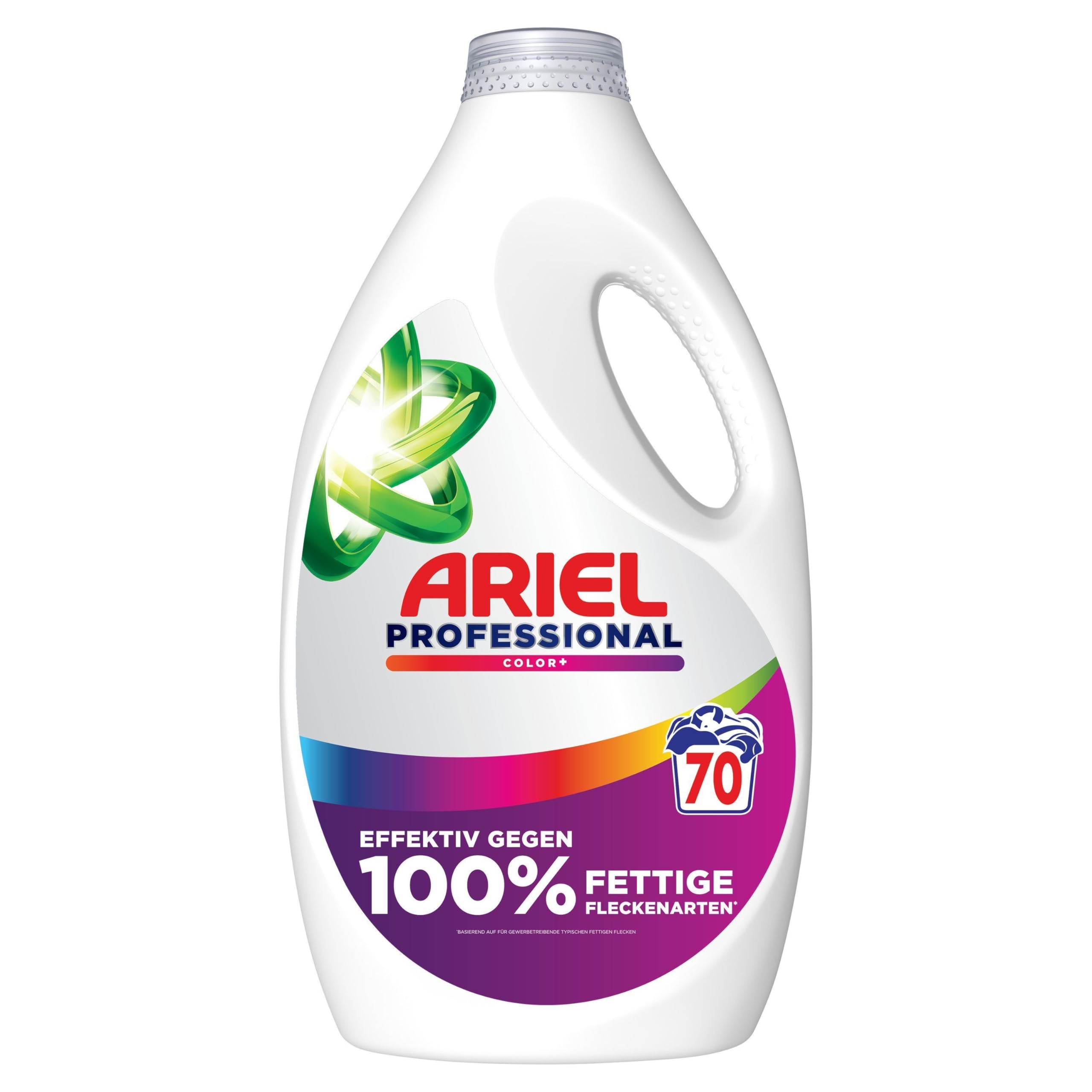 Ariel Professional Flüssigwaschmittel Waschmittel Color+, bekämpft alle Arten von Fettflecken, für den professionellen Gebrauch