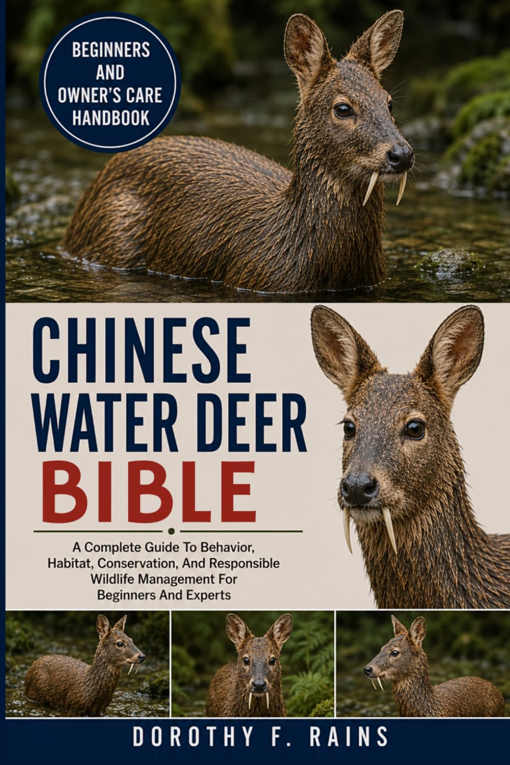 CHINESE WATER DEER BIBLE: A Complete Guide To Behavior, Habitat, Conservation, And Responsible Wildlife Management For Beginners And Experts