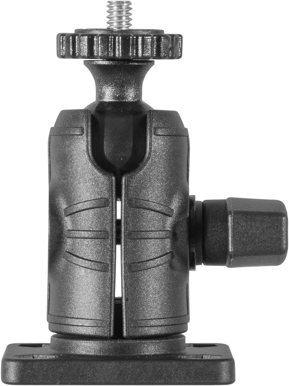 iBOLT 1/4 inch 20 Camera Screw IncrediBOLT AMPS w/ 2 inch Single Socket Arm- Drill Base Mount- Great for Security Cameras, 1/4 inch Screw Accessories, and Cameras up to 2 lbs