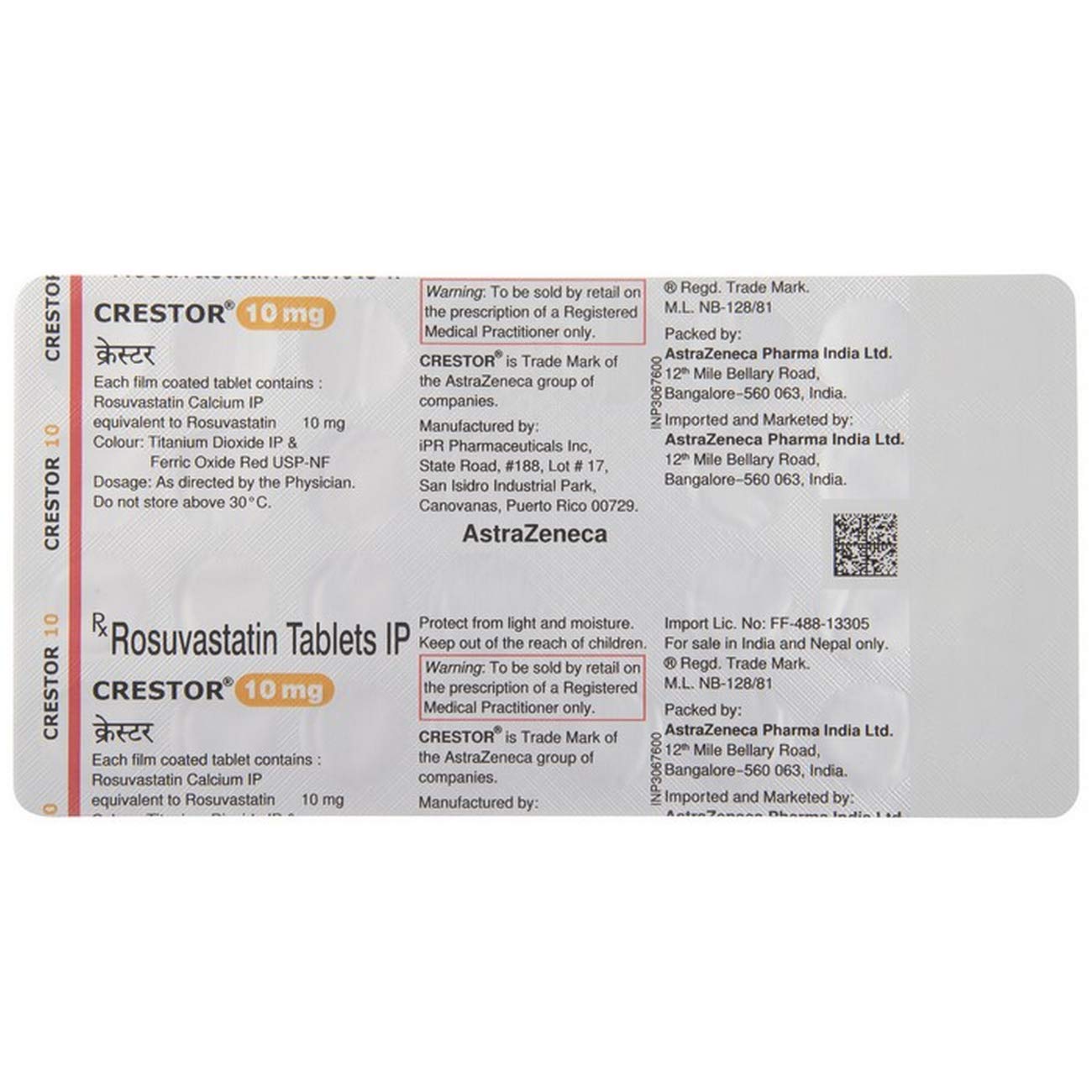 Crestor mg doses
