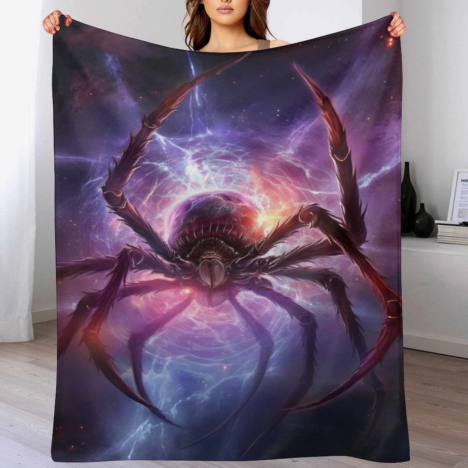 Manta suave de franela premium 140x180 cm con acabado de tacto seda