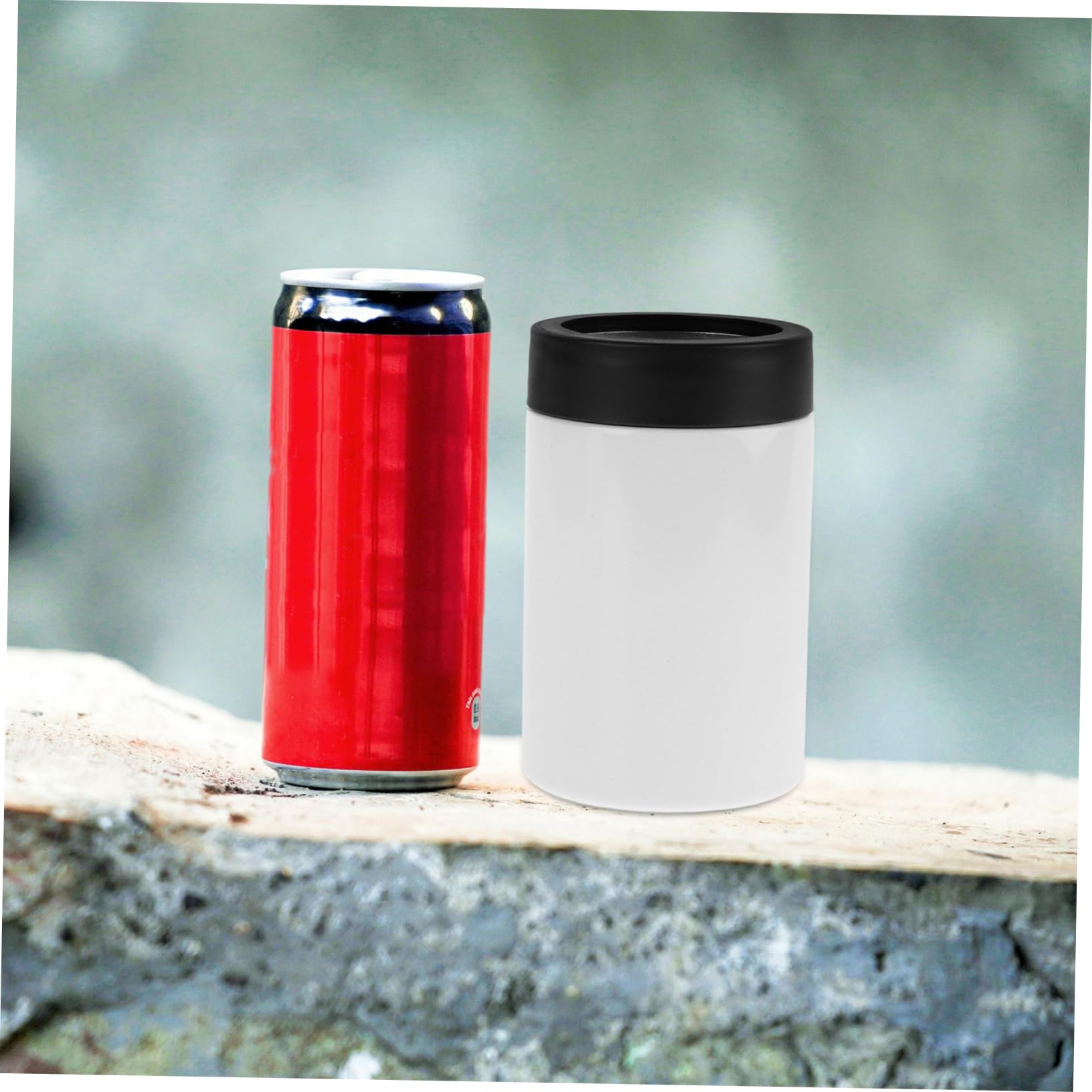 Unomor Portable Insulated Cup 12oz Soda Can Cooler Heat Transfer Insulated Mug for