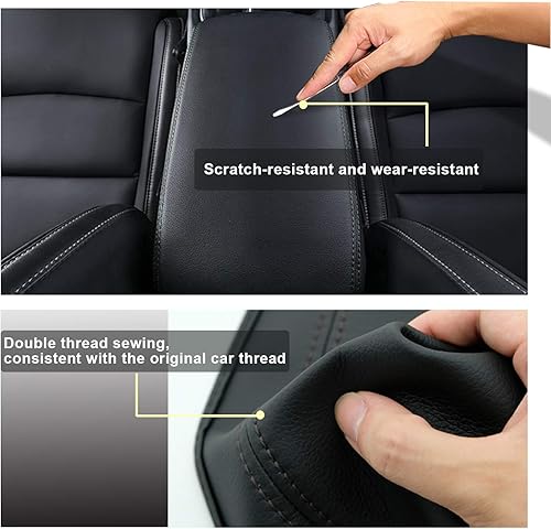 Vista 102 de YEE PIN Civic - Funda para reposabrazos Civic de 10ª generación, tapas para reposabrazos Civic Thenice para 10ª generación Civic 2018-2021, cubierta