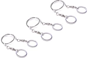 3 Pack Wire Saw Survival Survival Gear Lightweight Pocket Survival Keychain