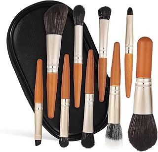 Didiseaon Portable Makeup Brush Set 9 Pcs Pro...