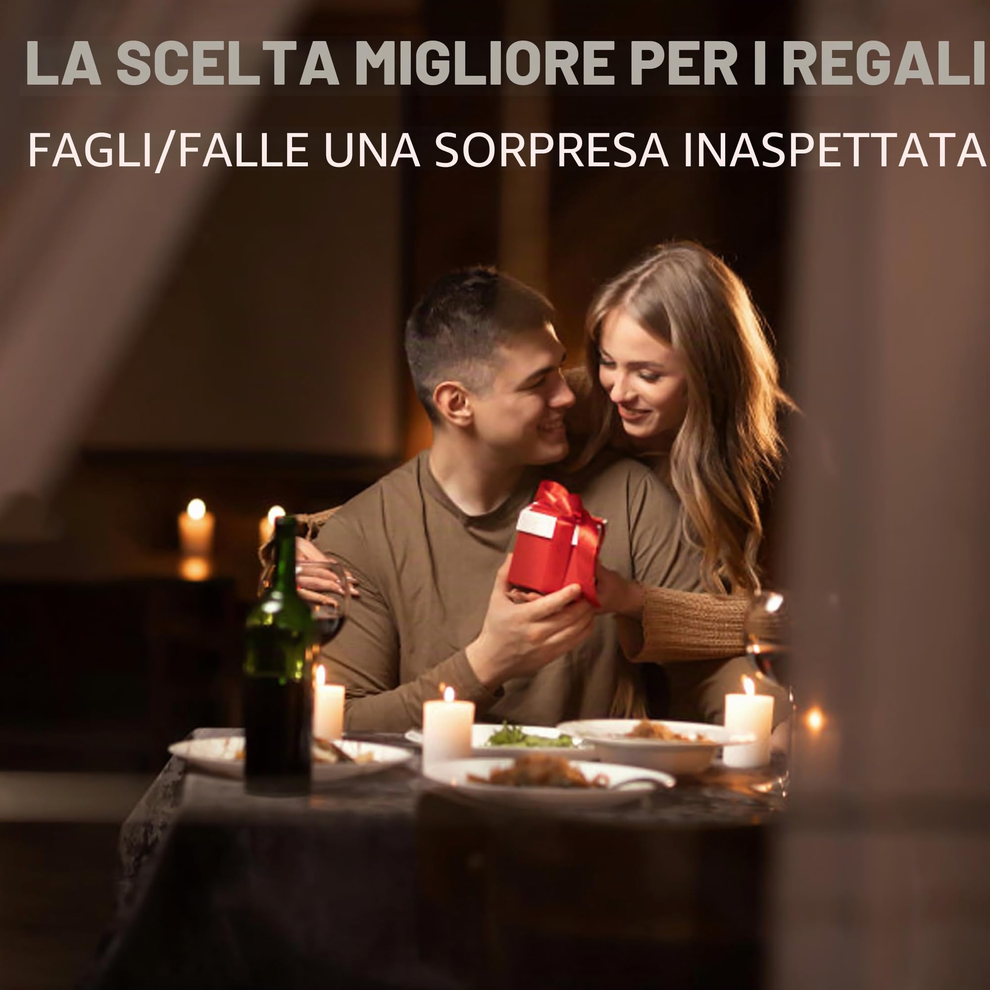 Regalo accendino elettrico, indicatore della batteria, accendino USB al plasma, ricaricabile, antivento e fiamma, doppio arco con indicatore della batteria per candele/barbecue (lupo)