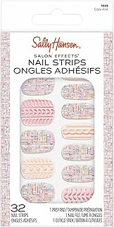 Sally Hansen Salon Effects, Cozy Knitβ, Nail Strips, No UV Light Needed,...