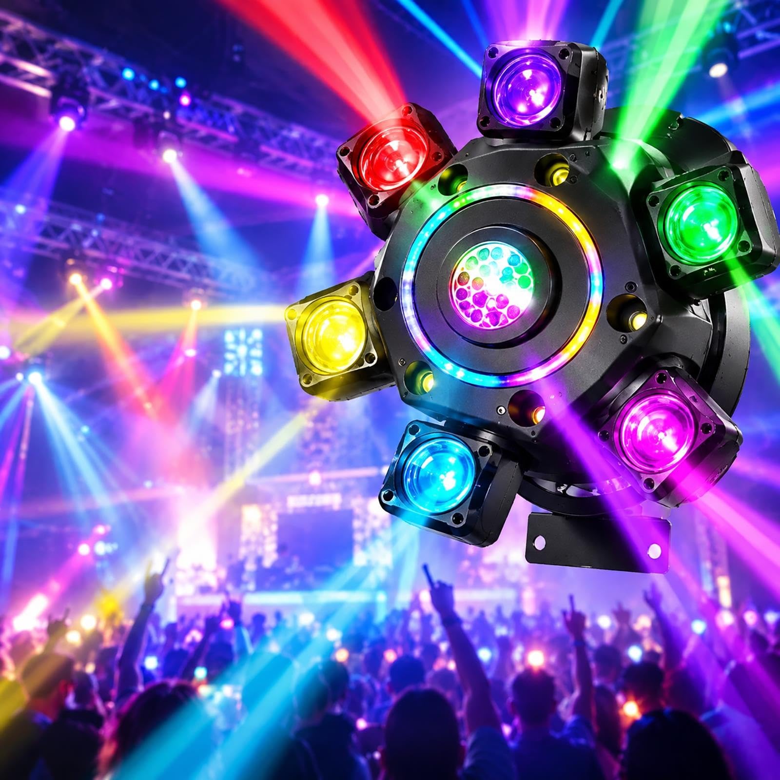 Luces de DJ con cabezal móvil for fiestas,luces de escenario de discoteca