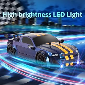iBlivers RC Car, 1:14 RC Drift Car 4WD Drift RC Car Vehicle High Speed Racing Remote Control Drifting Cars Gifts Toy for Kids Adult Children