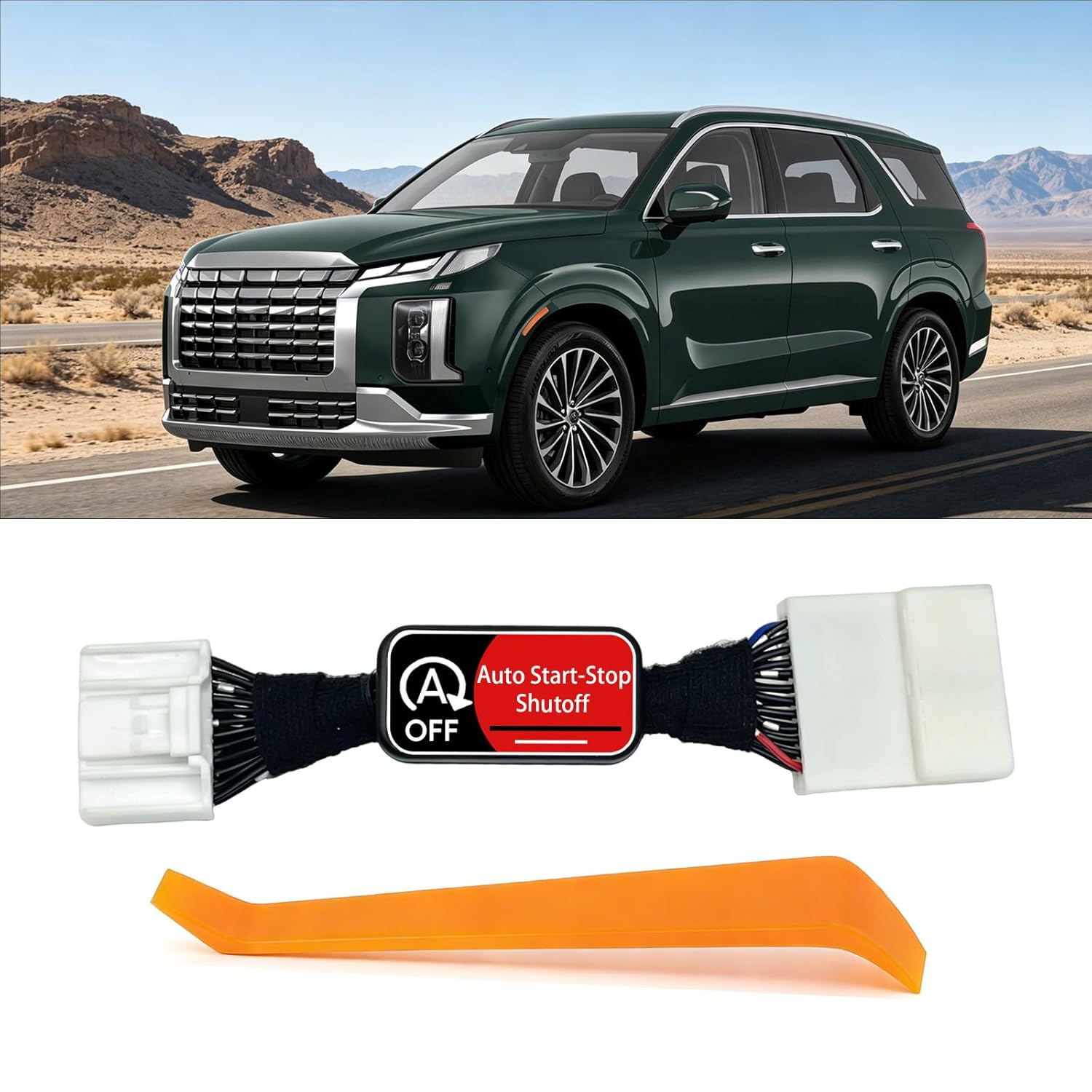 Auto Start Stop Eliminator for Hyundai Palisade LX2 2020-2025 Engine Auto Stop Disabler - Plug Play/Error Free Accessories