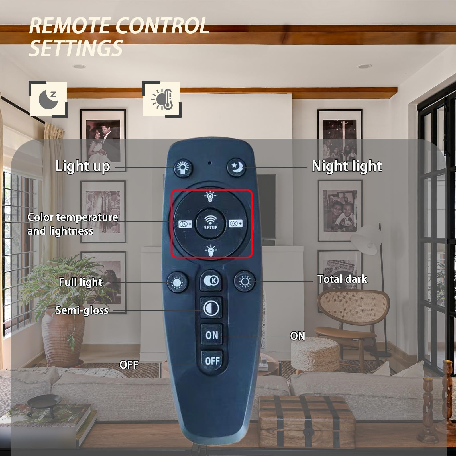 36W LED Lampy Sufitowe Z Pilotem APP Funkcja Pamięci Kwadratowe Oświetlenie Sufitowe Ściemnialne Bez Migotania Ochrona Oczu Lampa Sufitowa Sypialnia Kuchnia Salon Jadalnia Biuro Gabinet-White