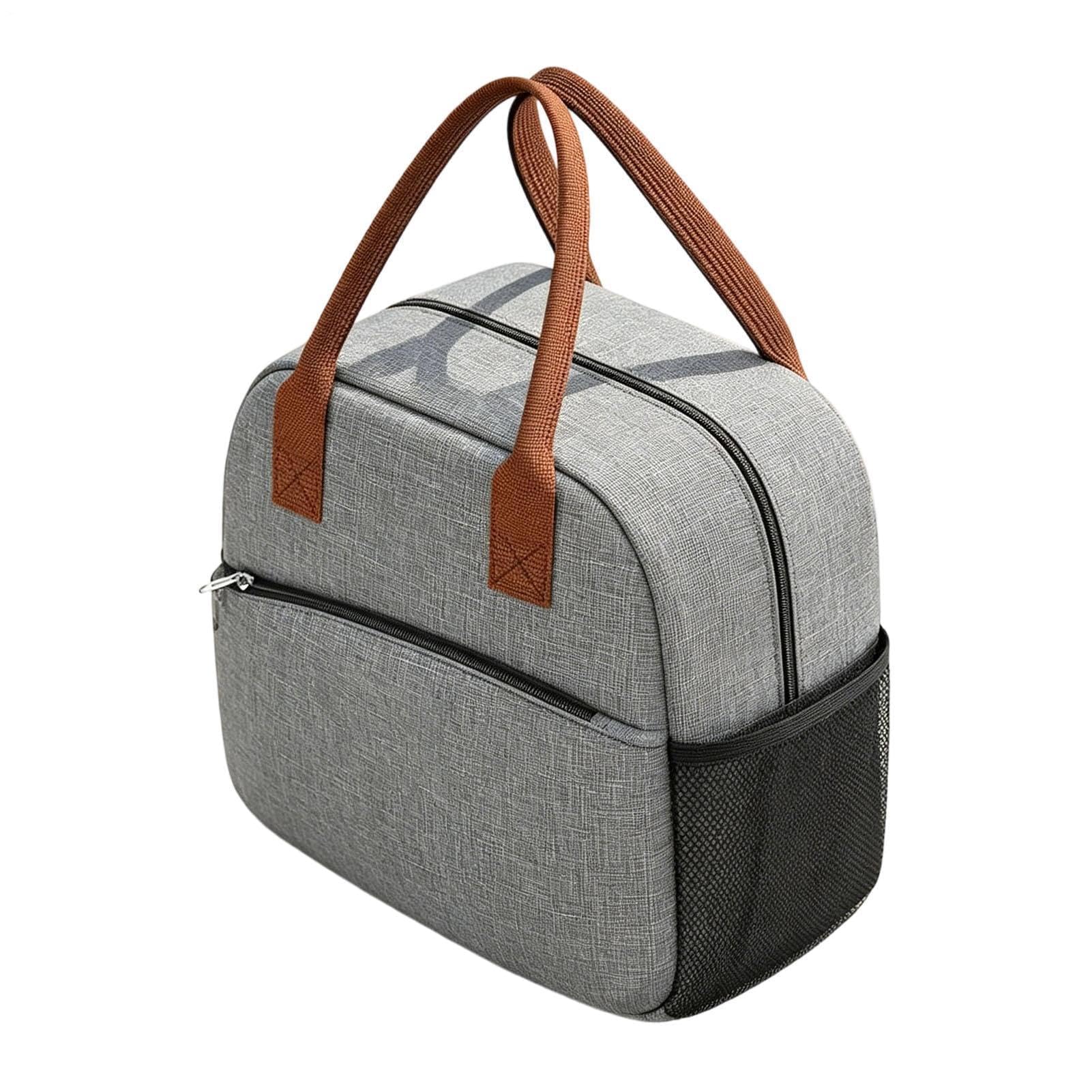 Borsa termica per il pranzo da uomo, impermeabile, 10 l, perfetta per scuola, ufficio, campeggio, viaggi, uso quotidiano, attività all'aperto e picnic