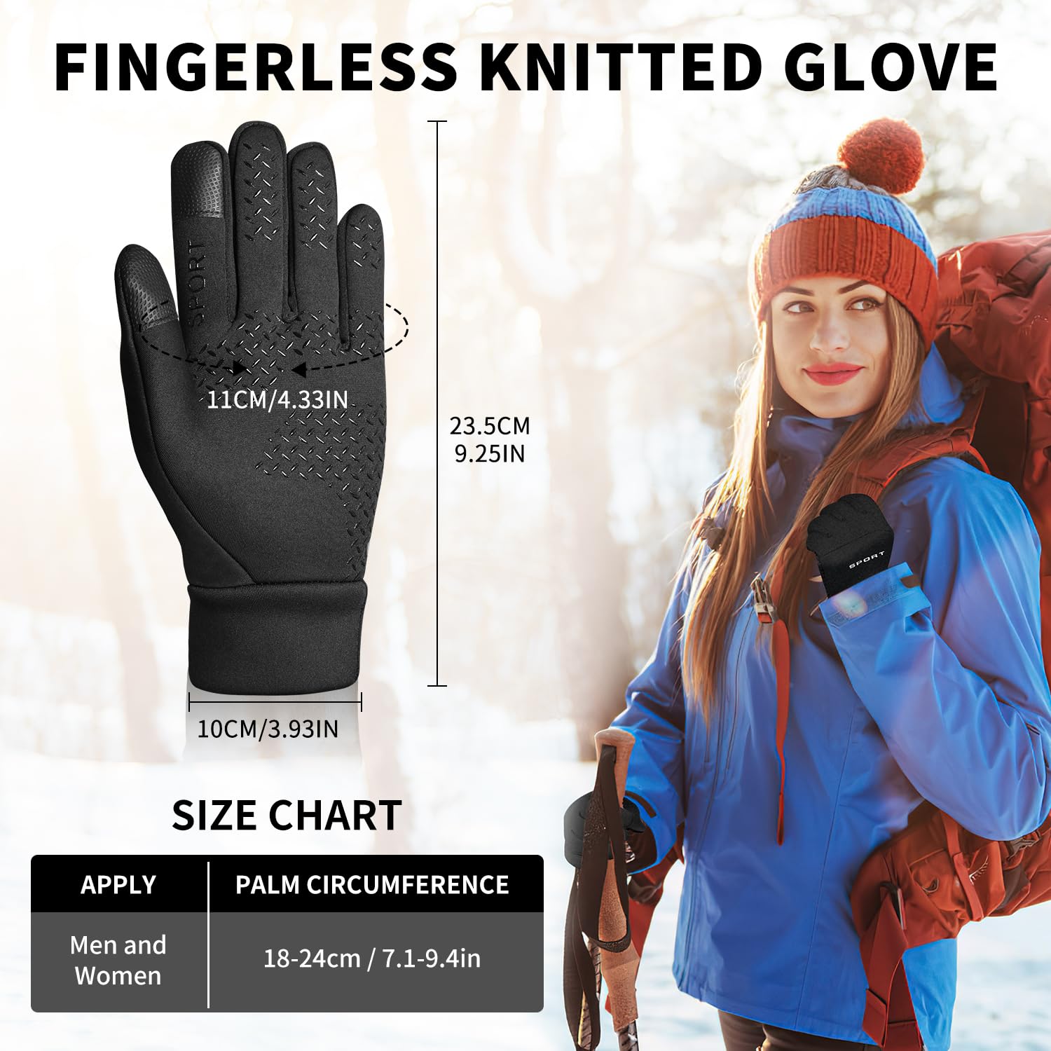 Gants Vélo Demi-doigts Avec Gel - Antidérapants, Respirants, Absorbent Les Chocs - Homme/Femme - 5