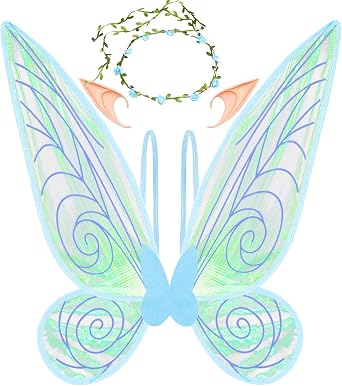 U-Goforst Fairy Wings for Adults Women Butterfly Wings for Women Angel Wing Halloween Costume Dress Up Cosplay