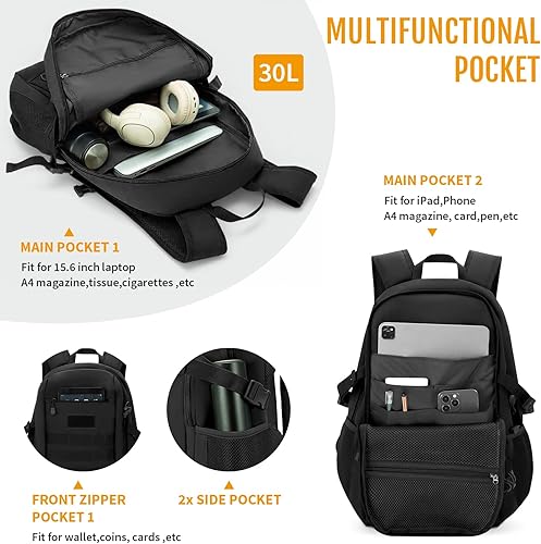 Miniatura 4 de Huntvp - Mochila militar de 10 L con mochila Molle, para caza, camping, senderismo, viaje