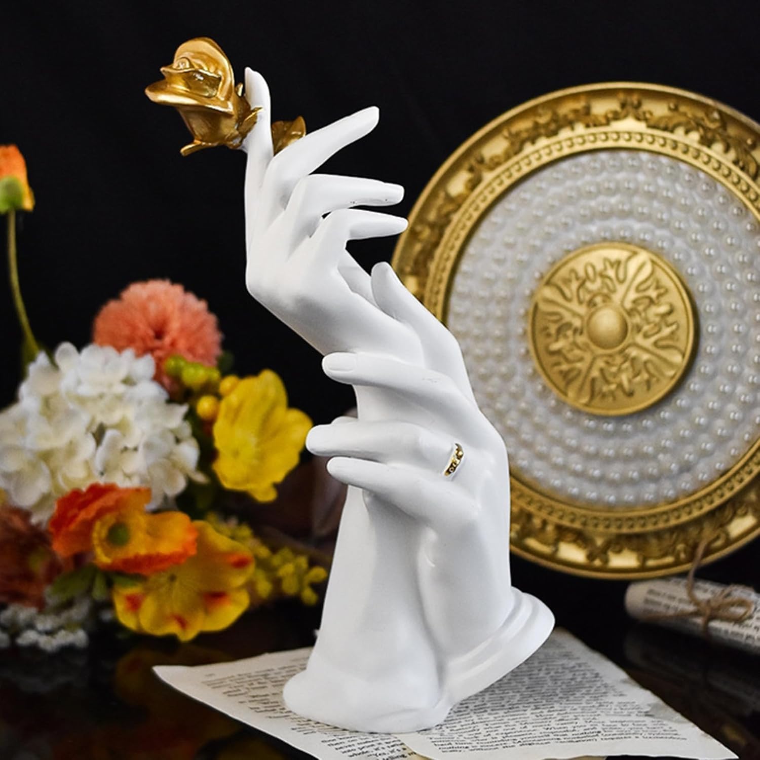 Statue gestuali e sculture, statue astratte gestuali, decorazioni per la casa, perfette per matrimoni, scrivania, decorazione, regali(femmina)