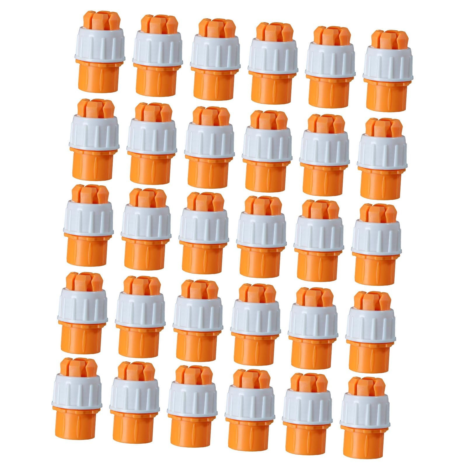 Tsophreniq 30Pcs Water Pipe Adapter, Leakproof Quick-Connect Fitting For Faucets & Irrigation Systems Pipe Connectors