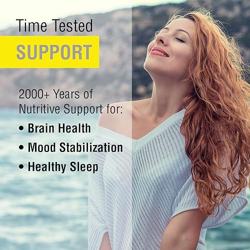 Miniatura 3 de SOLARAY Hierba de San Juan Aerial 450mg  Apoyo a base de hierbas para el estado de ánimo, la salud del cerebro y un sueño saludable  100% vegano,