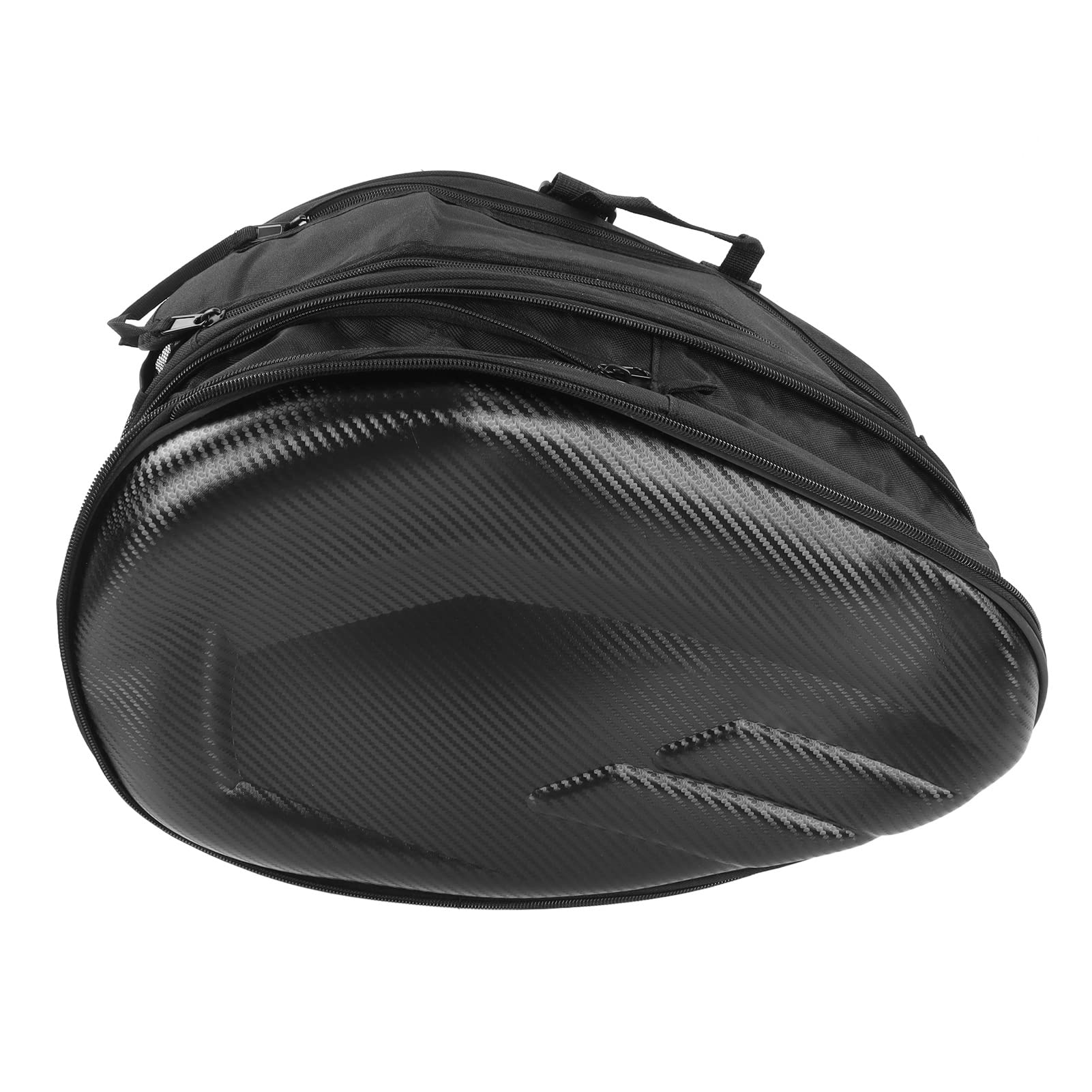 Bolsas Laterales para Moto Conjunto De 2 Hechas De Tela Oxford 600D Y Nylon Resistente con Capacidad Extensible De 36L A 58L Incluye 2 Fundas Impermeables Ideal para Viajes Campame