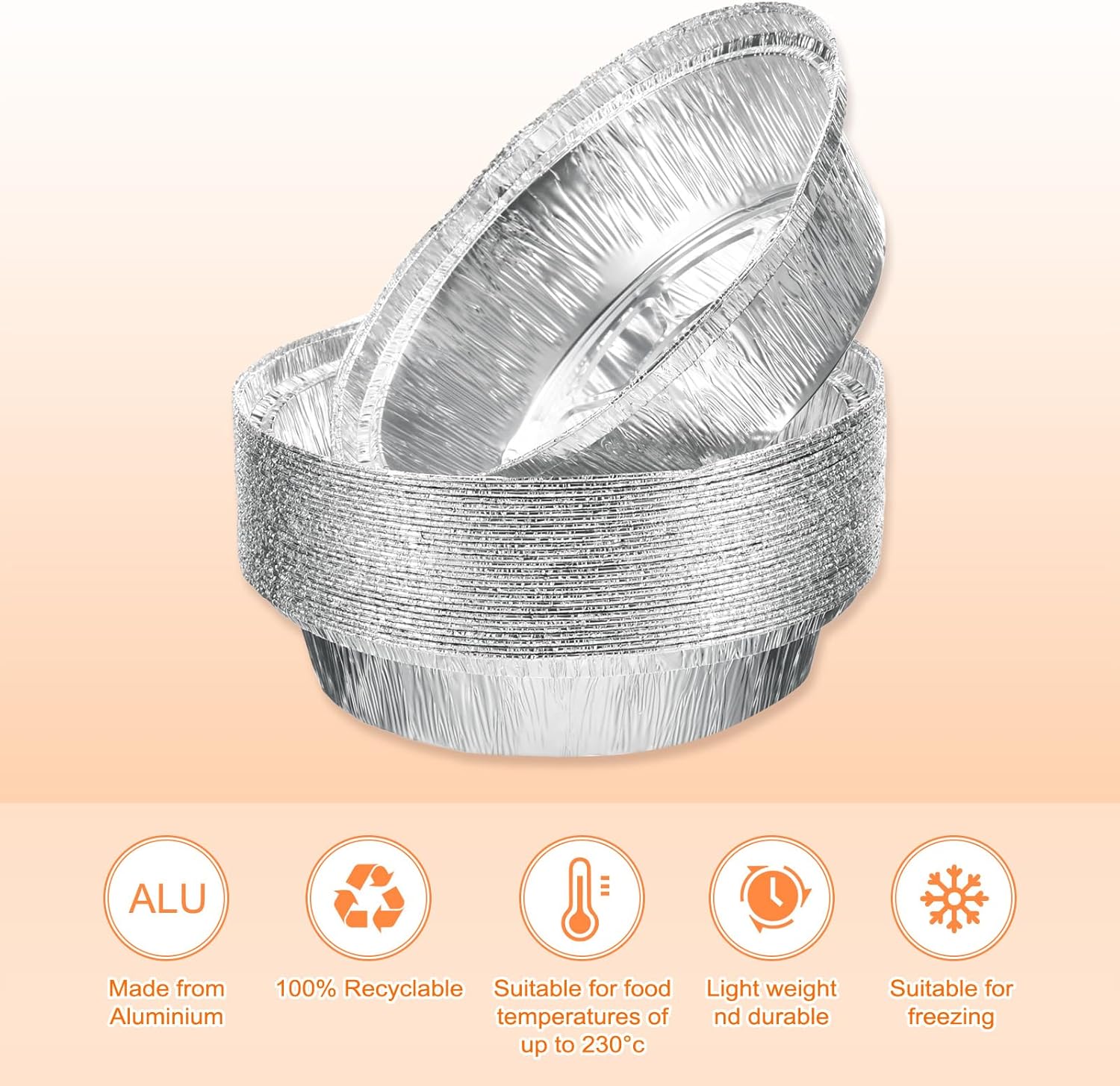 パイパンアップ uxcell 10個 アルミホイルパイパン 9 06 34;丸形 使い捨て ノンスティック パイ キッシュ タルト ベーキング 売買されたオークション情報 落札价格 【au payマーケット】の商品情報をアーカイブ公開