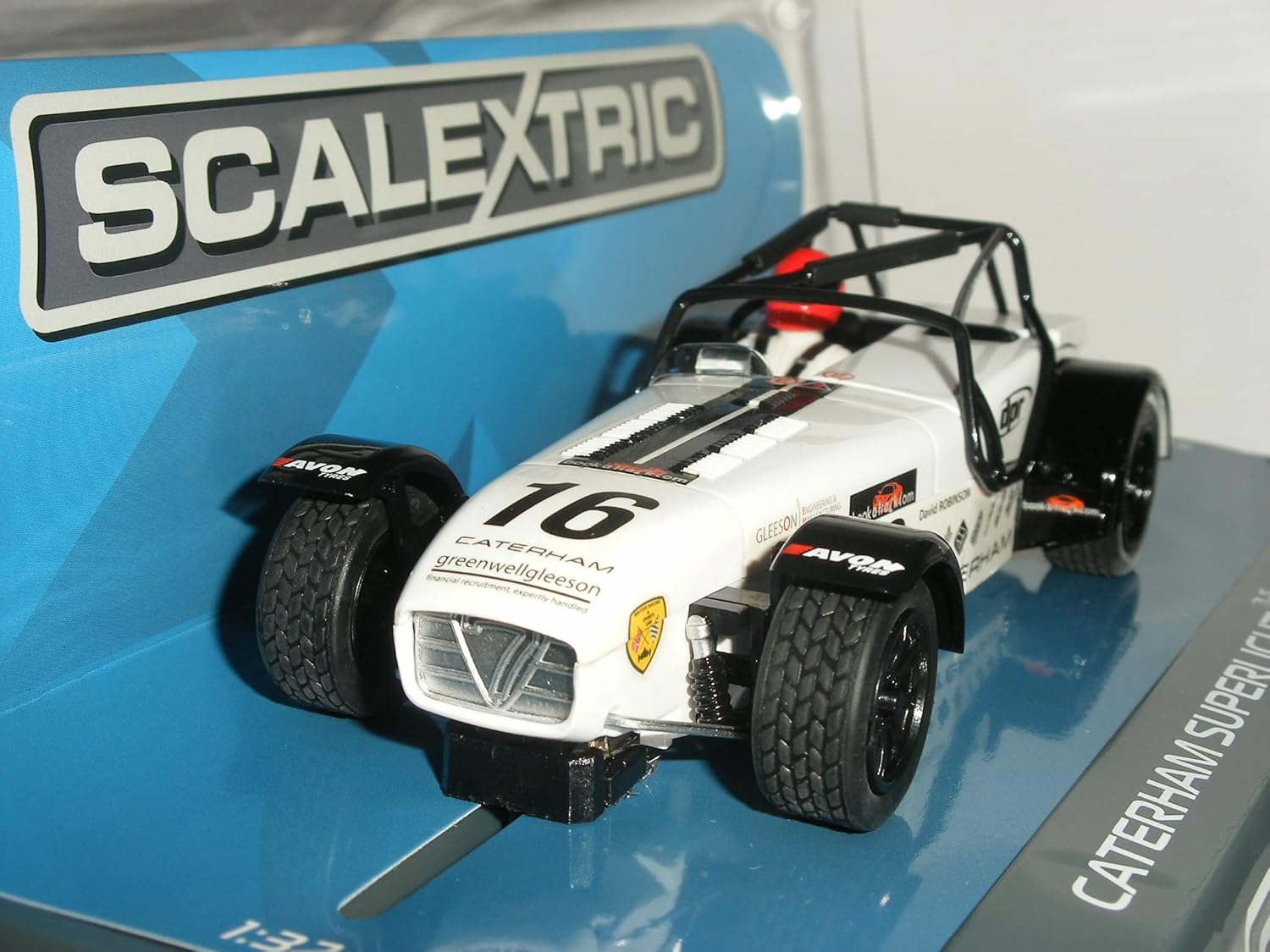 Scalextric C3438 – Caterham 7 – Édition Australian Club 2013 – Voiture Slot Racing