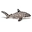 Wild Republic Tiger Shark Plush, Stuffed Animal, Plush Toy, Gifts for Kids, Cuddlekins 13 Inches