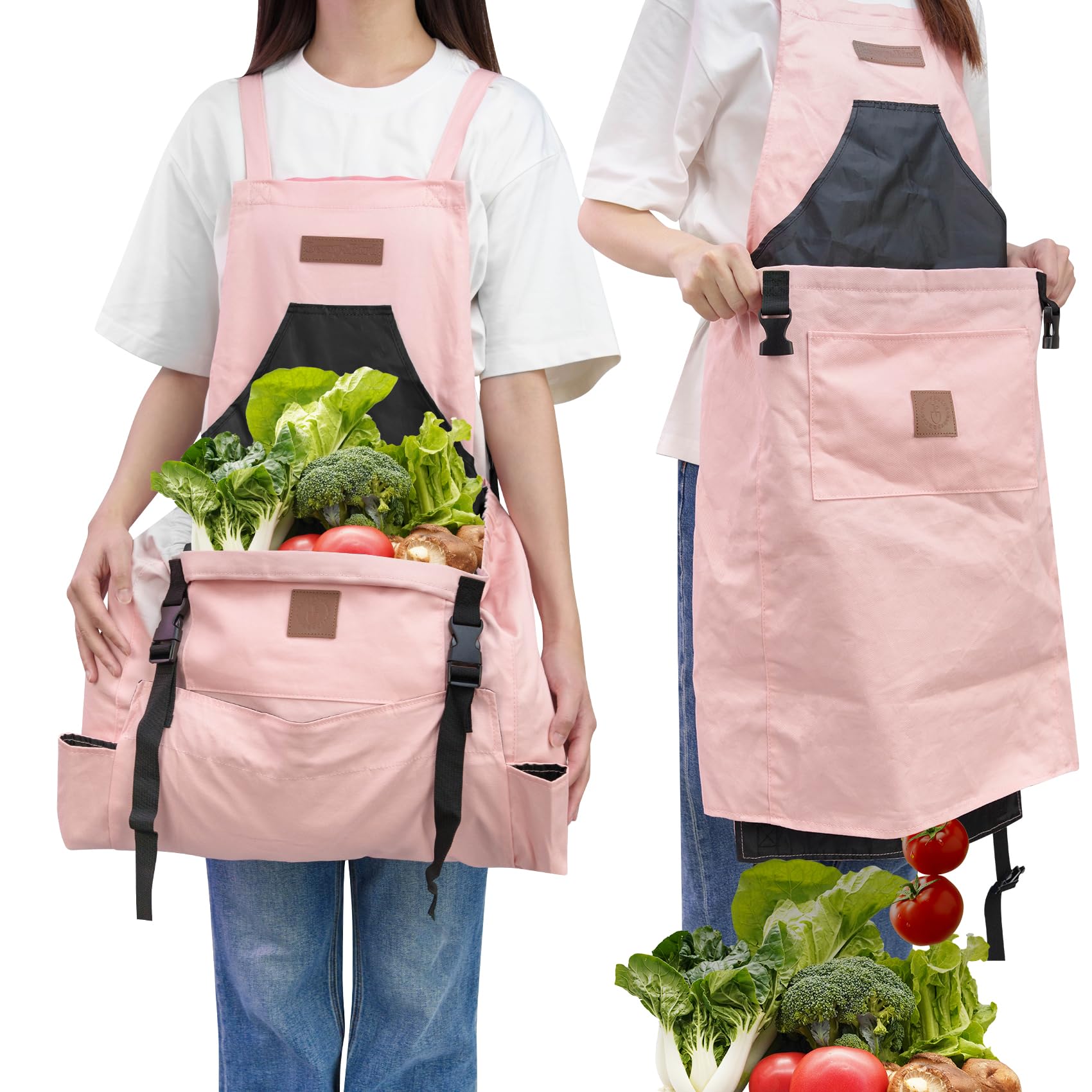 Berry&Bird Canvas Harvest Apron