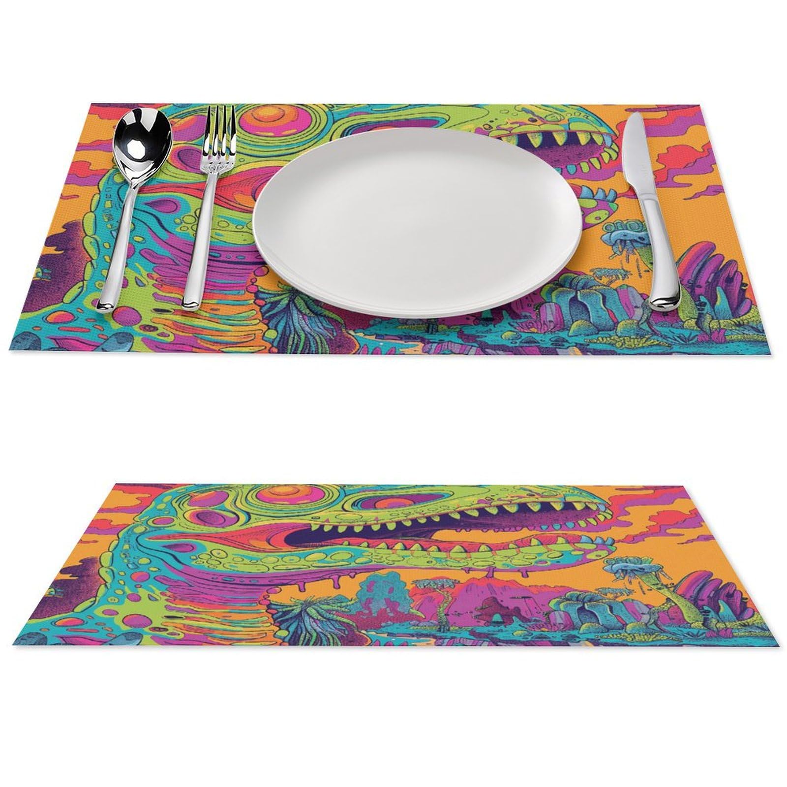 Set de table en PVC tressé premium durabilité et finitions soignées