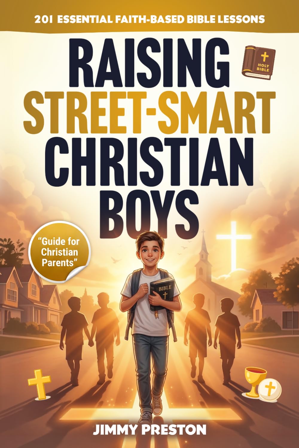 Raising Street-Smart Christian Boys: 201 Essential Faith-Based Bible Lessons to Raise Confident, Independent and Theologically Grounded Boys & Teens (Guide for Christian Parents)