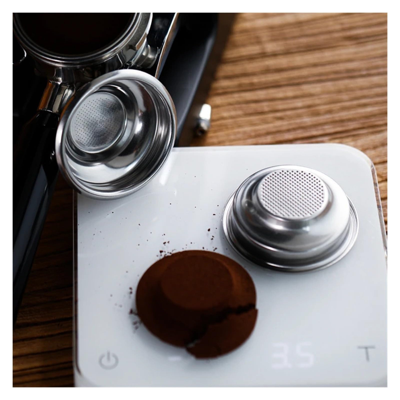 Cesta de filtro de café, Compatible con DeLonghi, Compatible con Breville,
