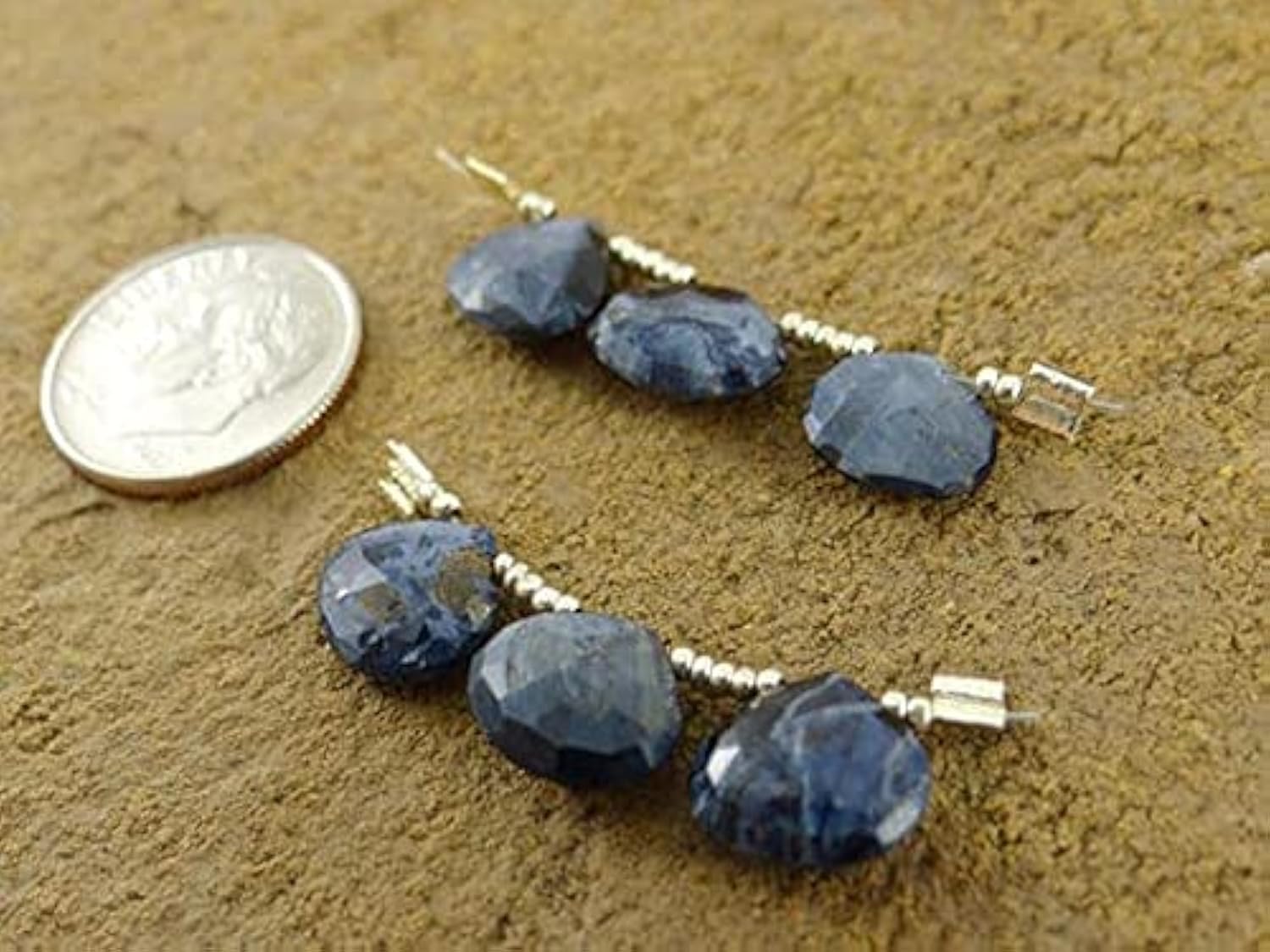 Pietersite perles cœur LKBEADS pour créer des bijoux bohèmes élégants