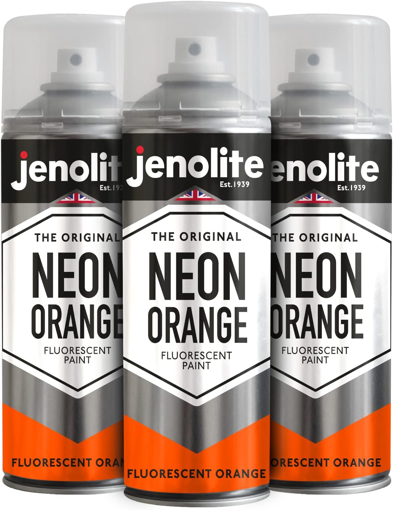 ALL PURPOSE NEON ORANGE 400ML Professional Satin Finish Spray Wood