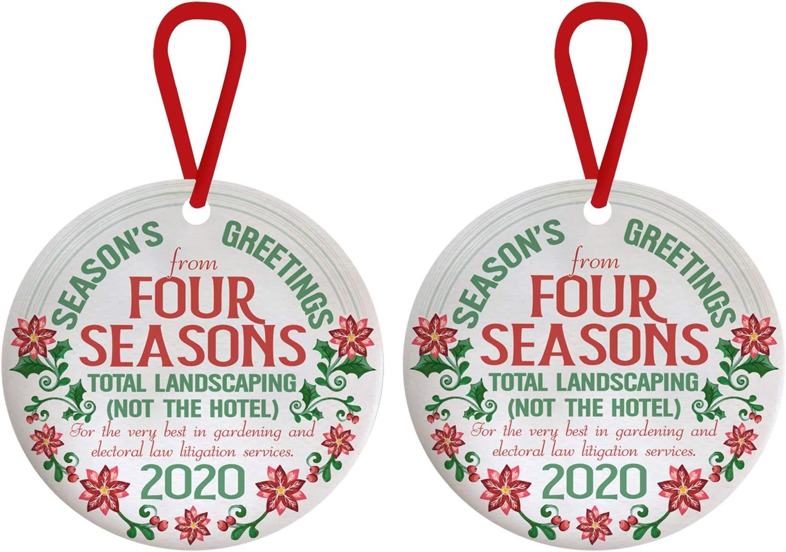 Commemorate The Ornaments 2020 2020 Ornaments Year Christmas Ornaments Decoration & Hangs Wooden Bead Garland (mmB-B, One Size)