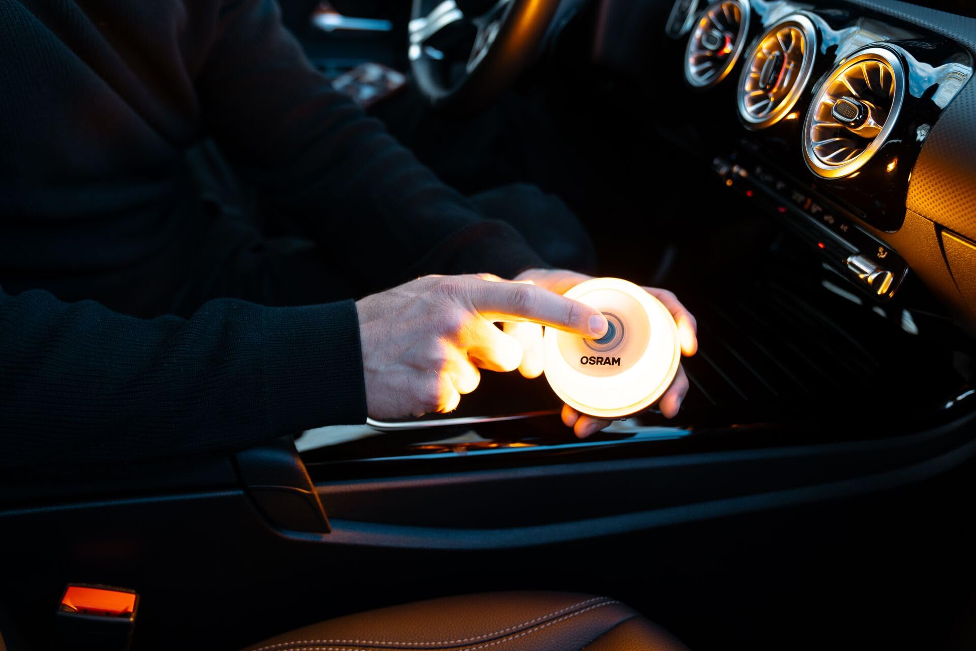 OSRAM LEDguardian ROAD FLARE Signaal TA20 NXT, ładowalne magnetyczne światło ostrzegawcze, certyfikowane TA20, migające widoczność 360°