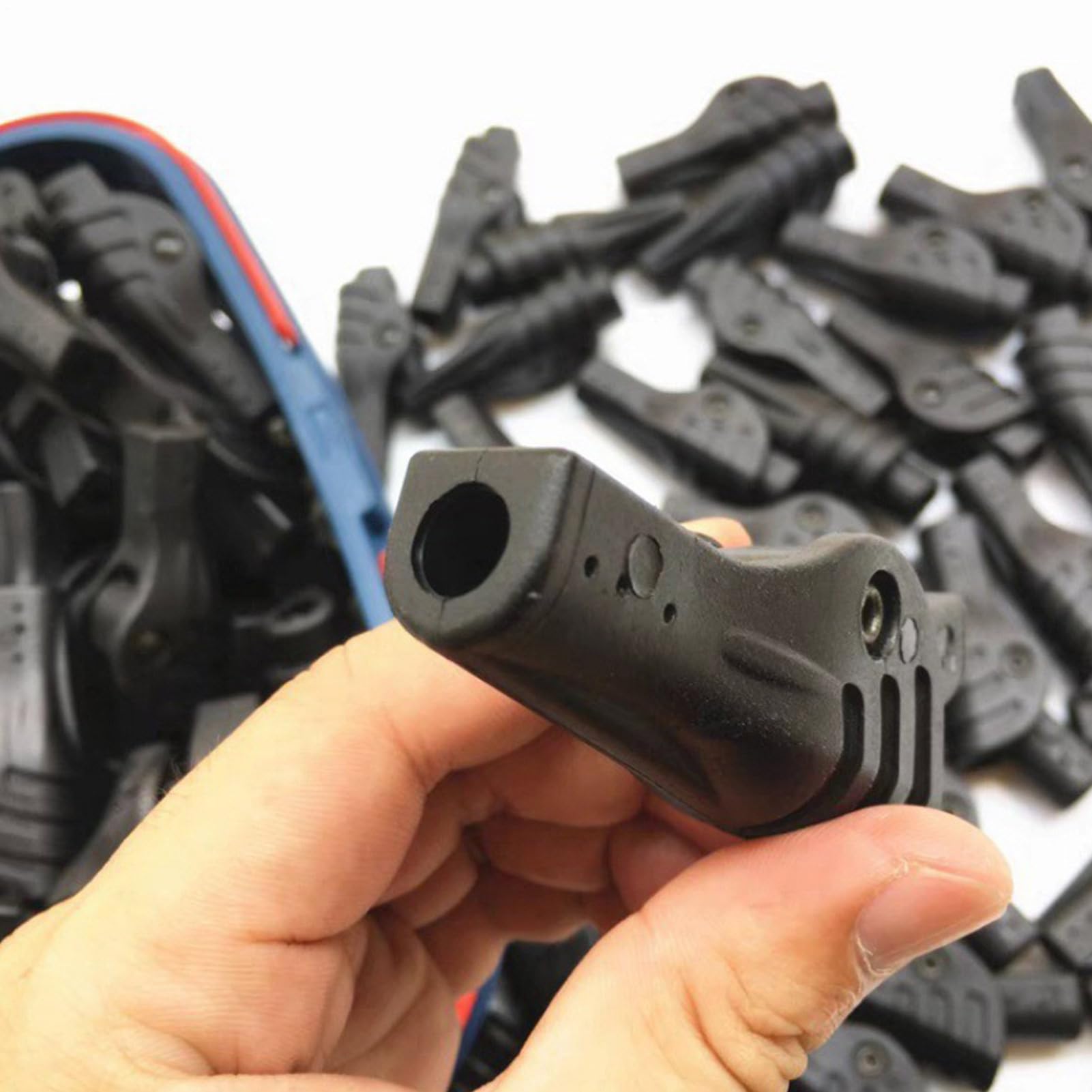 Repuesto de Fijación para Varilla de Soporte - Conector Ligero para Camping - Accesorios Prácticos para Reparación En Senderismo, Camping Y Viajes