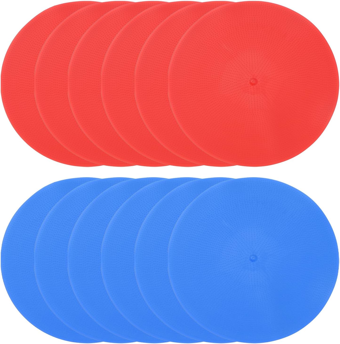 PATIKIL Spot Markers Non-Slip Floor Dots Agility Markers Flat Field Cones Poly Dots