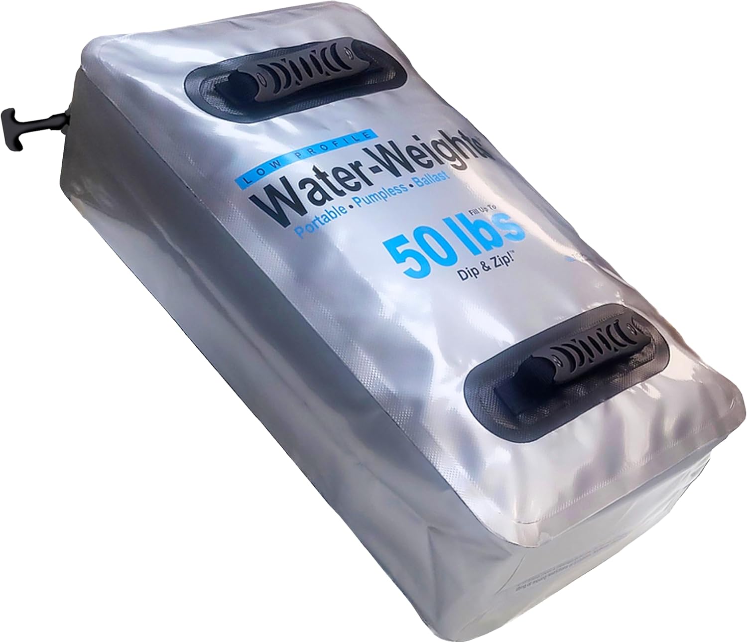Tidal Wake Boat Ballast Bag - Portable and Pumpless - 50 lb - Wakesurfing, Wakeboarding & Foiling - [No Pump Required]