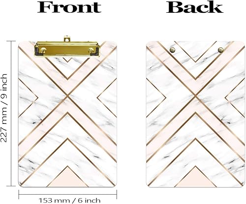 Miniatura 9 de Hongri Portapapeles de plástico pequeño, diseño de moda, tamaño A5, para estudiantes, niños, mujeres, oficina, hogar, clip de perfil bajo, bonito