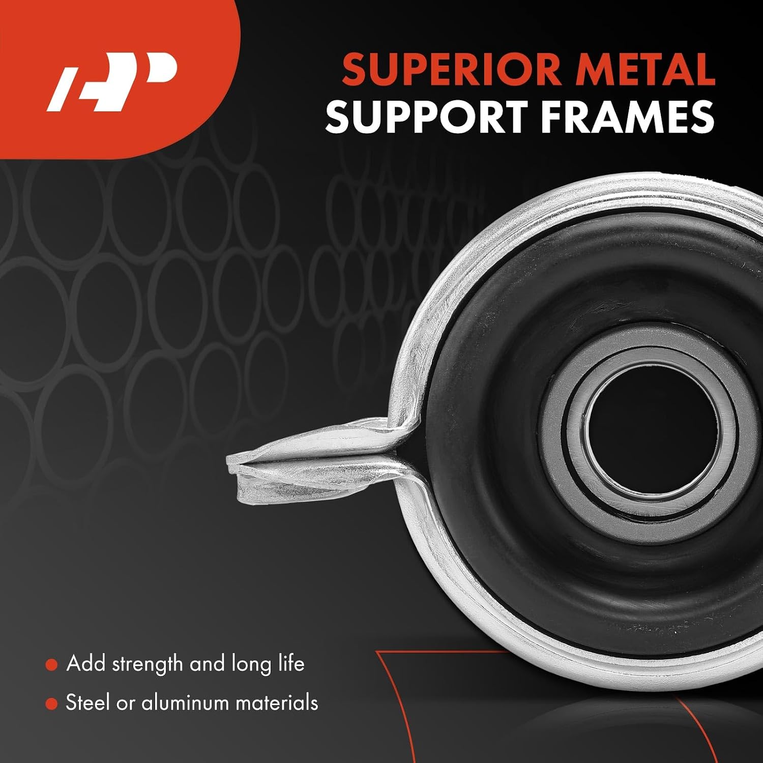 A-Premium Drive Shaft Center Support Bearing Compatible with Mitsubishi L 200 1996-2007, 4WD, Replace # MR223119, Driveshaft Carrier Bearing