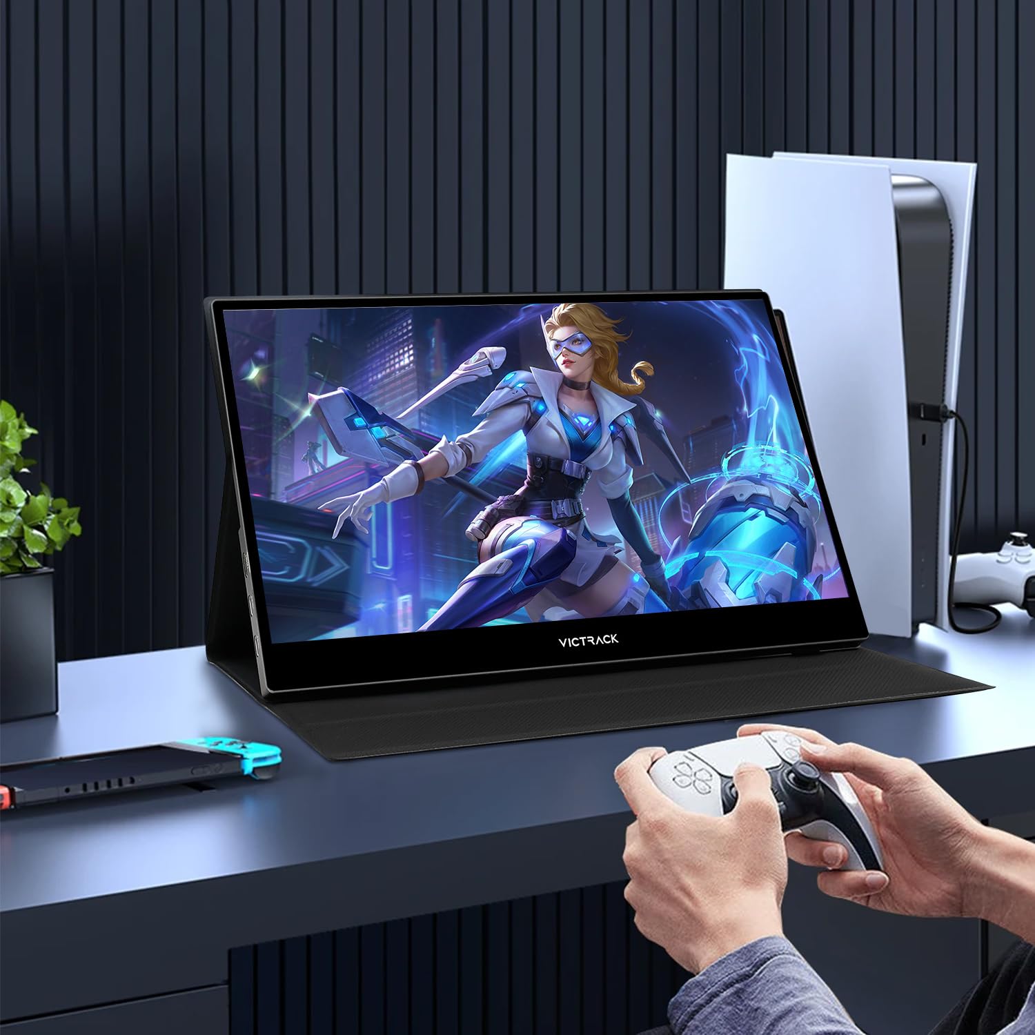 Amazon.com: Victrack 4K Touchscreen Pro Gaming Portable Monitor
