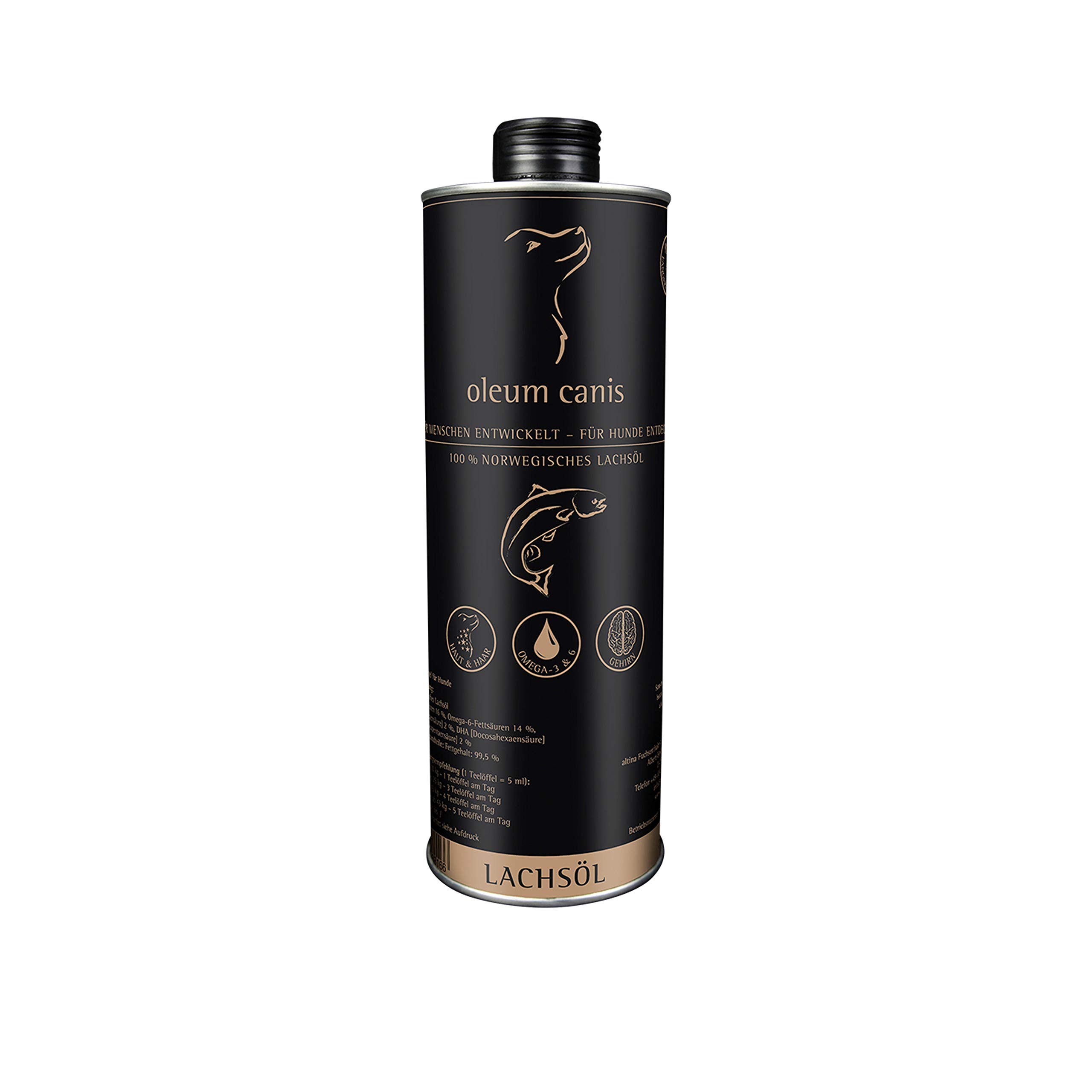 Granatapet Oleum Canis Lachsol Suplement Diety dla Psów, 250 ml