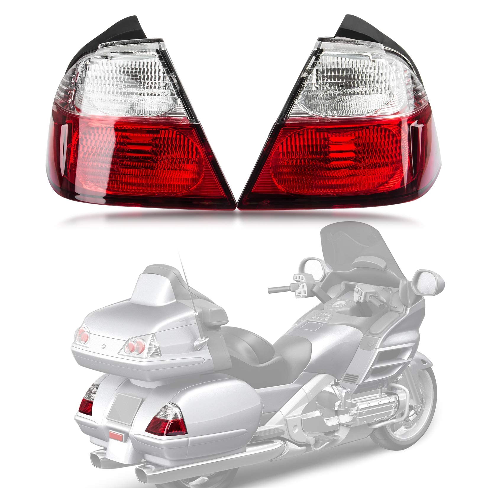 Buy Trunk Turn Signal Tail Light Lens Cover For Honda Goldwing GL1800